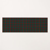 Two images show a tartan pattern on white cards yogamatte (Vorderseite (Horizontal))