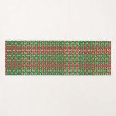 Two images showcasing a rectangular patterned  yogamatte (Vorderseite (Horizontal))