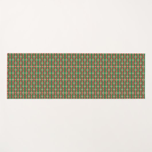 Two images showcasing a rectangular patterned  yogamatte (Vorderseite (Horizontal))