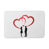 Two In Love Bath Mat Badematte (Vorderseite)
