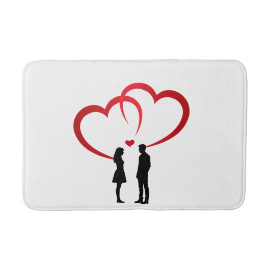 Two In Love Bath Mat Badematte (Vorderseite)