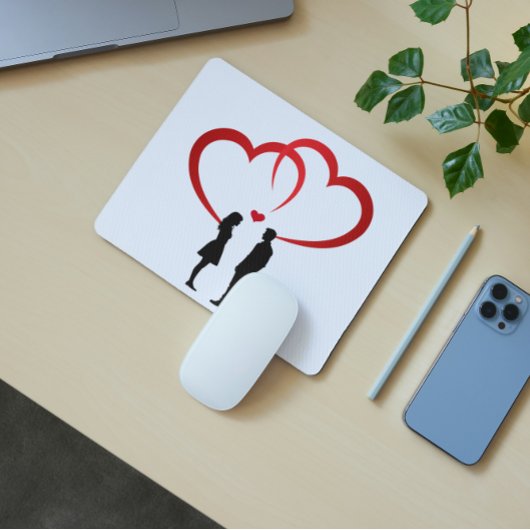Two in Love Mousepad