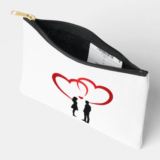 Two In Love Small Accessory Pouch Zubehörtasche (Offen)