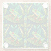 Two intricately designed panels feature vibrant  glasuntersetzer (Rückseite)