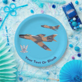 Two Israeli Supermysterien Pappteller (Party)