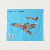 Two Israeli Supermysterien Wandteppich (Vorderseite (Horizontal))