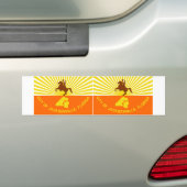 TWO Jacksonville Flag Autoaufkleber (Auf Auto)