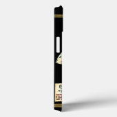 Two Japanese Koi Goldfish on Black Background Case-Mate iPhone Hülle (Rückseite / Rechts)