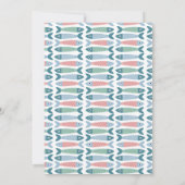 Two Less Fish in the Sea Couples Bridal Shower Einladung (Rückseite)