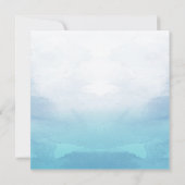 Two Less Fish in The Sea Summer Wedding  Save The Date (Rückseite)