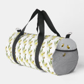 Two little and cute bees duffle bag (Rechte Ecke)