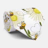 Two little and cute bees krawatte (Gerollt)