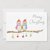 Two Little Birds  Einladung (Vorderseite)