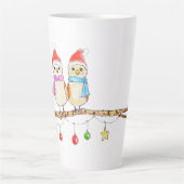 Two Little Birds On A Branch Milchtasse (Vorderseite)