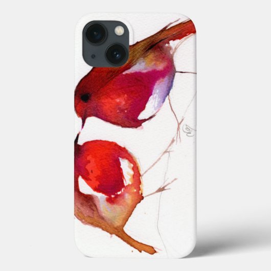Two Little Ink Birds 2014 Case-Mate iPhone Hülle (Rückseite)
