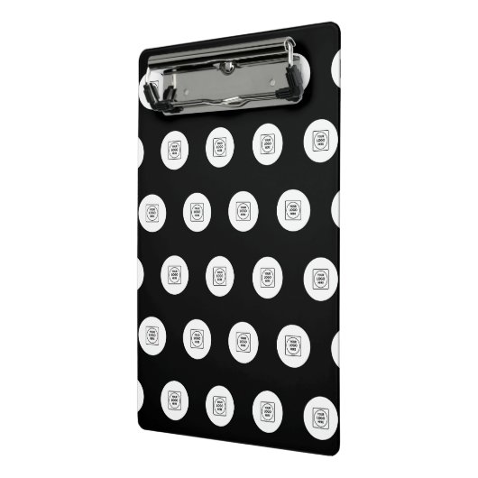 Two Logo Step Repeat Mini clipboard Klemmbrett (Gewinkelt2)