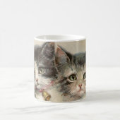 Two lovely Victorian kittens. Kaffeetasse (Mittel)
