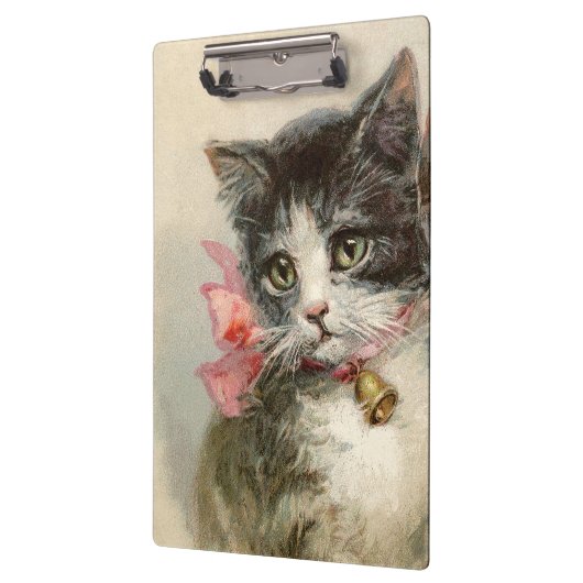 Two lovely Victorian kittens. Klemmbrett (Links)