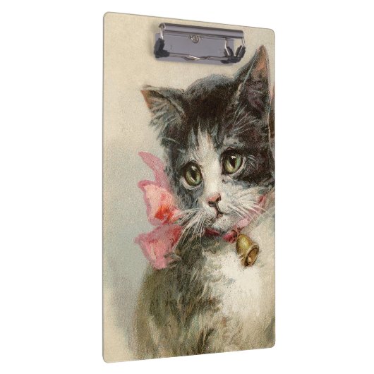 Two lovely Victorian kittens. Klemmbrett (Rechts)