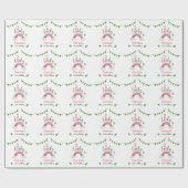 Two Lucky 2nd Birthday Geschenkpapier (Flach)