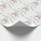 Two Lucky 2nd Birthday Geschenkpapier (Ecke)