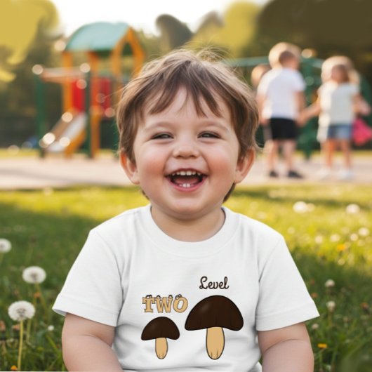 Two mashrooms baby strampler