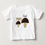 Two mashrooms baby t-shirt (Vorderseite)