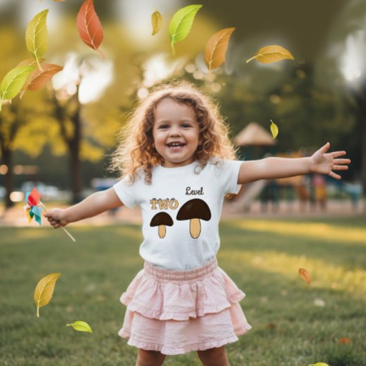 Two mashrooms baby t-shirt