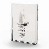 Two-masted Schooner with Dory by Winslow Homer Fotoblock (Rechts)