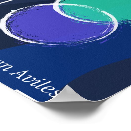 TWO MOONS Basic Vertical Poster (Ecke)