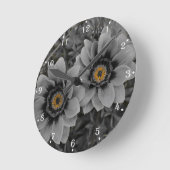 Two of a Kind Runde Wanduhr (Winkel)