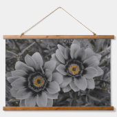 Two of a Kind Wandteppich Mit Holzrahmen (Vorne)