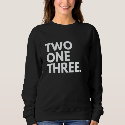 TWO ONE THREE Area Code 213 Los Angeles CA Califor Sweatshirt (Vorderseite)
