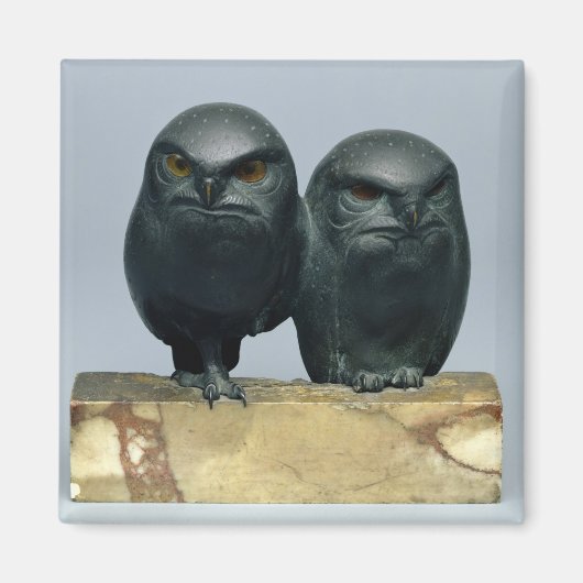 Two Owls, 1903-04 Magnet (Vorne)