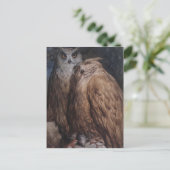 Two Owls von Gustave Dore Postkarte (Stehend Vorderseite)