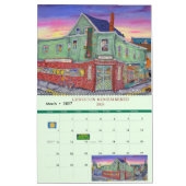 Two Page MediumCalendar, White Calendar Kalender (Mär 2027)