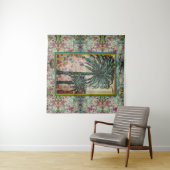 Two Palm Trees Wandteppich (Beispiel (Horizontal))