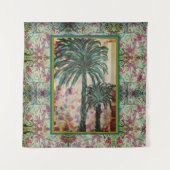 Two Palm Trees Wandteppich (Vorderseite)