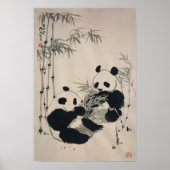 Two Pandas Poster (Vorne)