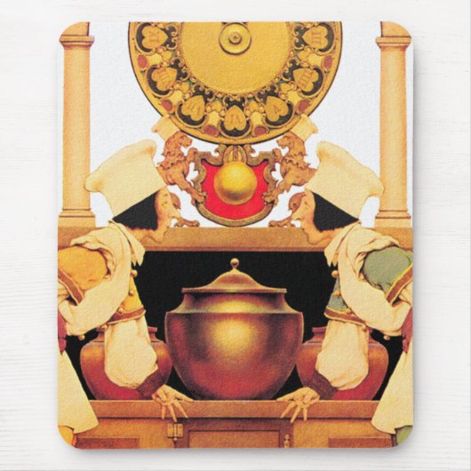 Two Pastry Cooks - von Maxfield Parrish Mousepad (Vorne)