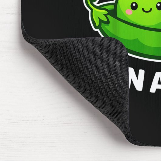 Two Peas In A D Cute Kawaii Funny Mousepad (Ecke)