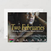 Two Post Postkarte (Vorne/Hinten)