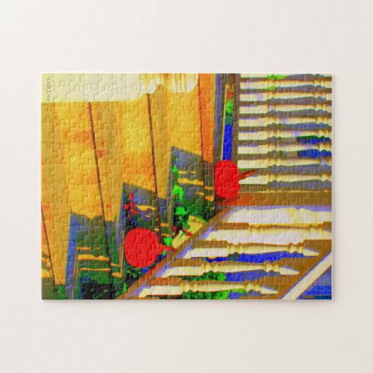 'Two Pumpkins' Jigsaw Puzzle (Horizontal)