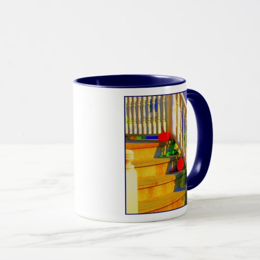 "Two Pumpkins"-Tasse Tasse (VorderseiteRechts)