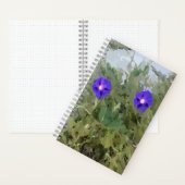 Two Purple Flowers Bullet Journal Notizblock (Innen)