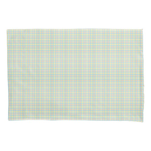 Two rectangular placemats with a pastel plaid  kissenbezug (Vorderseite)