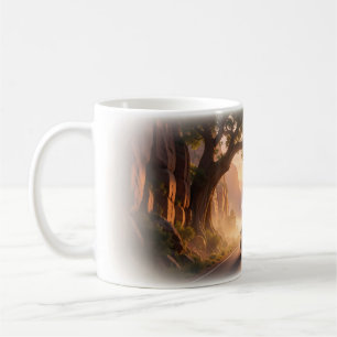 Two Riders Baum Bogen Canyon Morgendämmerung Straß Kaffeetasse