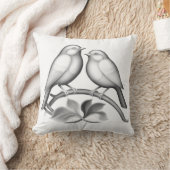 Two Robins cushion Kissen (Decke)