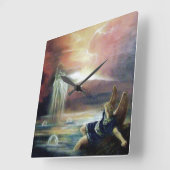 TWO SAINT JOHN AND FALLEN ANGEL QUADRATISCHE WANDUHR (Winkel)