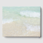 Two Sand Dollars Wedding Guest Book Gästebuch (Rückseite)